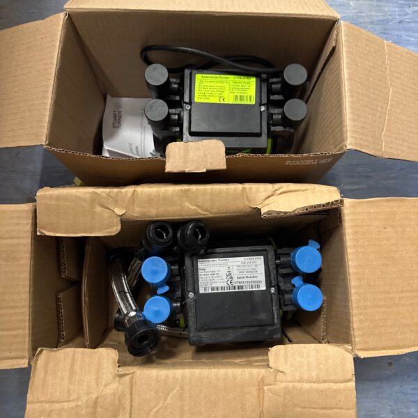 Used Salamander shower pump CT75+Xtra and CT60Xtra for bathroom plumbing.