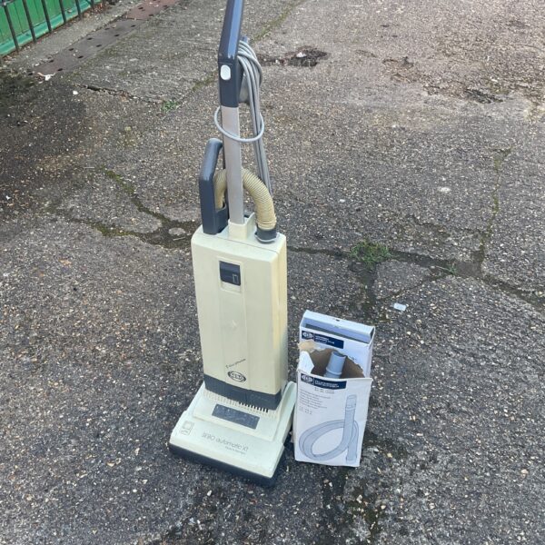 Sebo Automatic X1 cylinder vacuum cleaner in used condition.