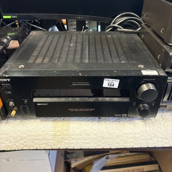 Vintage Sony STR-DB830 stereo receiver in used condition.
