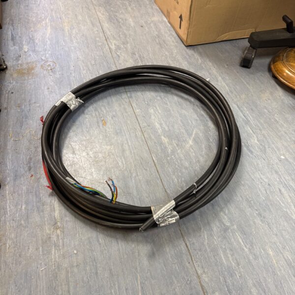12m length of 5 core steel wire armoured SWA cable.