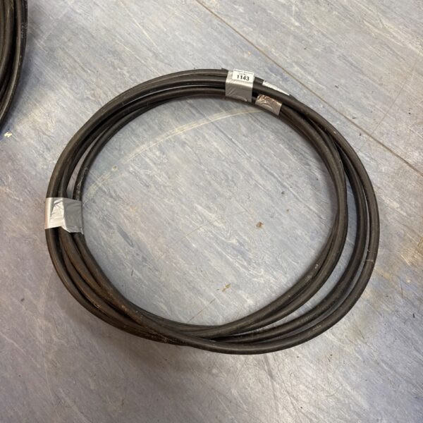 7m length of 6mm 3 core SWA armoured cable for electrical projects.