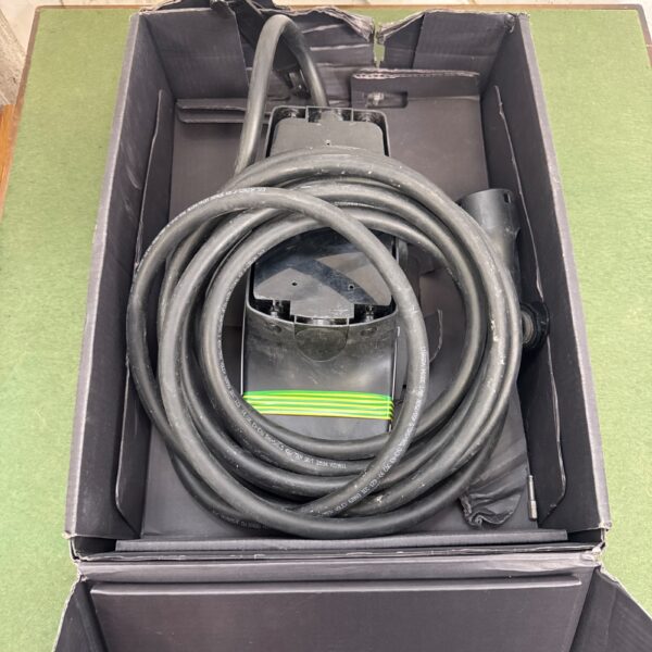 Tesla wall charger box for spares or repair, EV charging component.