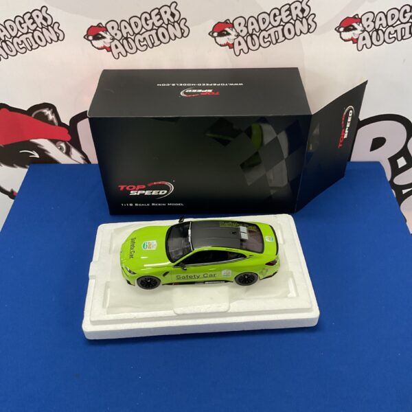 Top Speed BMW M4 Safety Car Daytona 24 Hours scale model