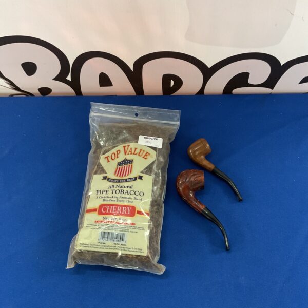 Top Value Cherry Pipe Tobacco in original packaging.