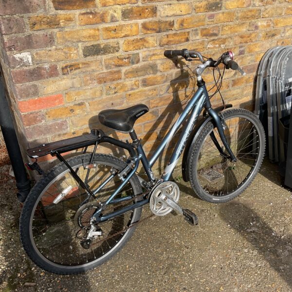 Blue Trek Navigator 100 girls mountain bike in used condition.