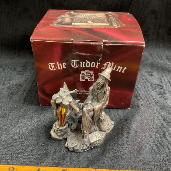 Detailed Tudor Mint dragon figure from the Myth and Magic collection.