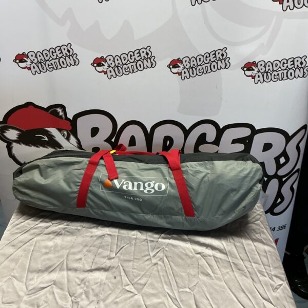 Vango Trek 200 tent in a bag, ready for camping.