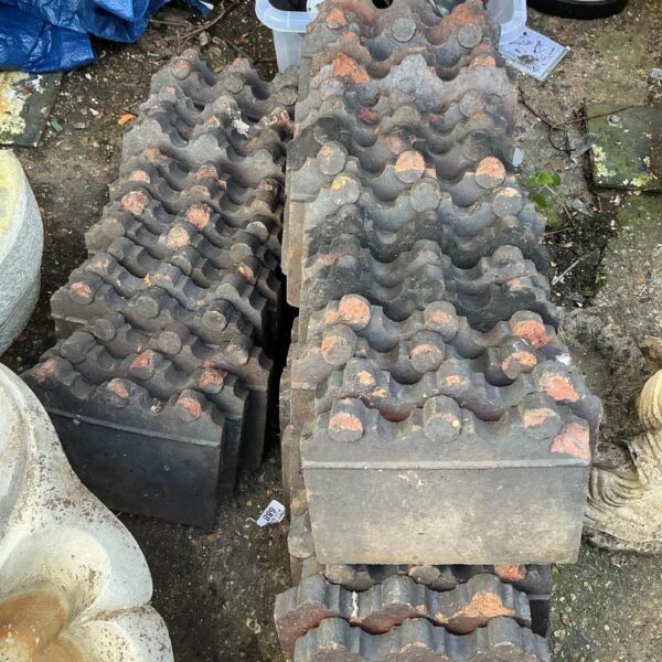 Reclaimed Victorian garden edging stones with moulded detail.