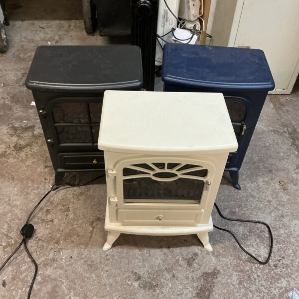 Lot of three vintage electric stove fires needing repair.