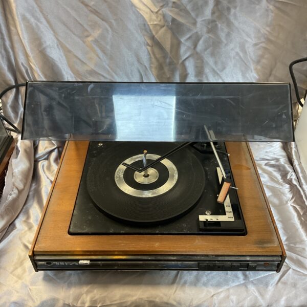 Vintage HMV record player for restoration project.