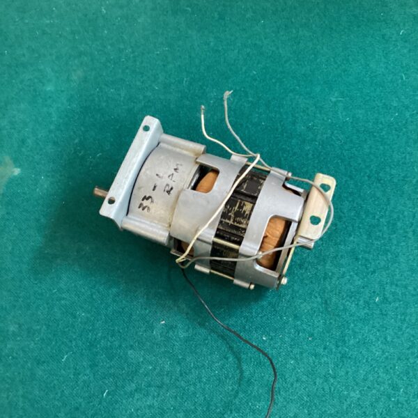 Vintage geared induction motor for restoration or parts.