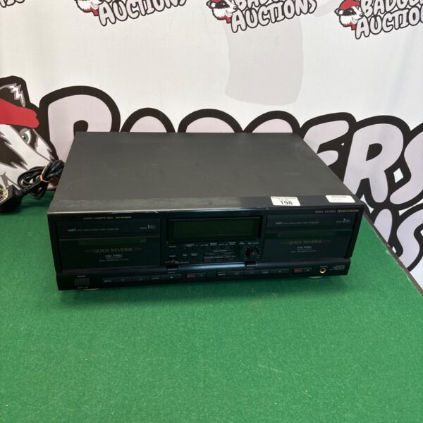 Vintage Iowa AD-WX929K cassette deck for retro audio enthusiasts.