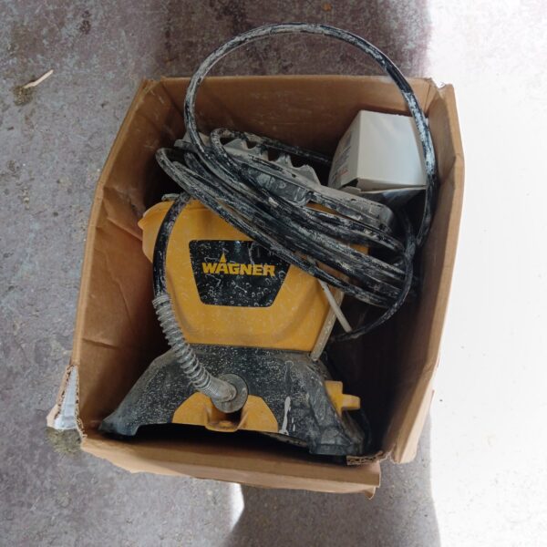Vintage Wagner handheld paint sprayer for DIY projects.