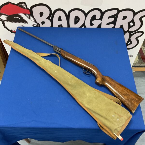 Vintage Webley Ranger .22 air rifle for collectors and repair projects.