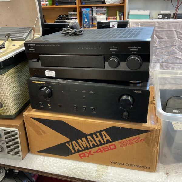 Vintage Yamaha RX-450 AV receiver in used condition.