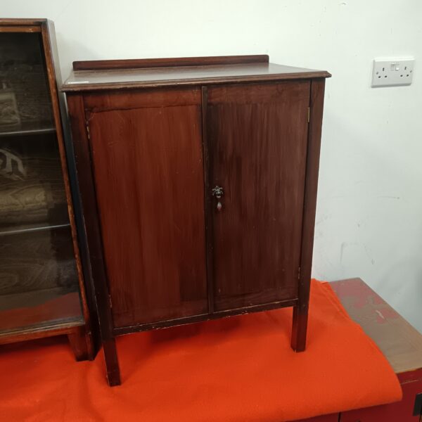 small antique Mahogany cabinet