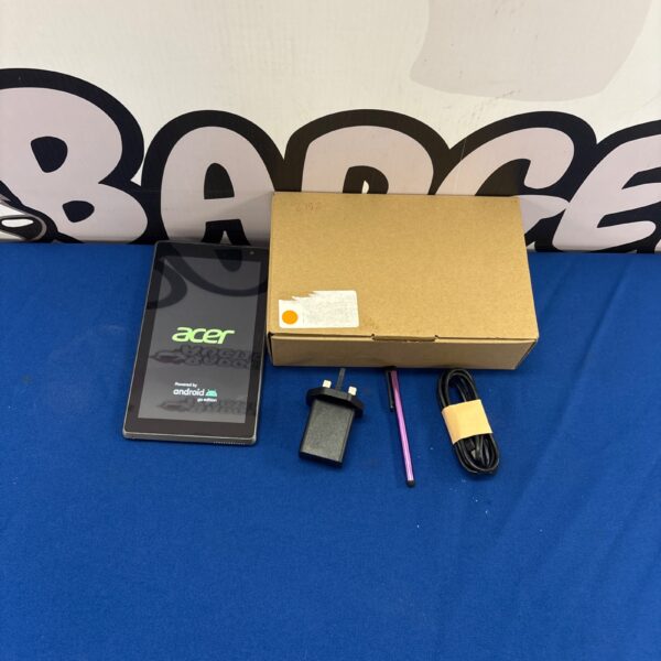 Acer ACTAB721 7 inch tablet with stylus pen and charger.
