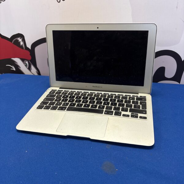 Silver Apple MacBook Air A1370 laptop for sale.