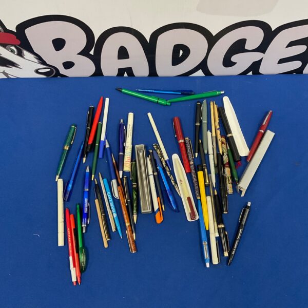 Large lot of assorted pens for collectors and writing.