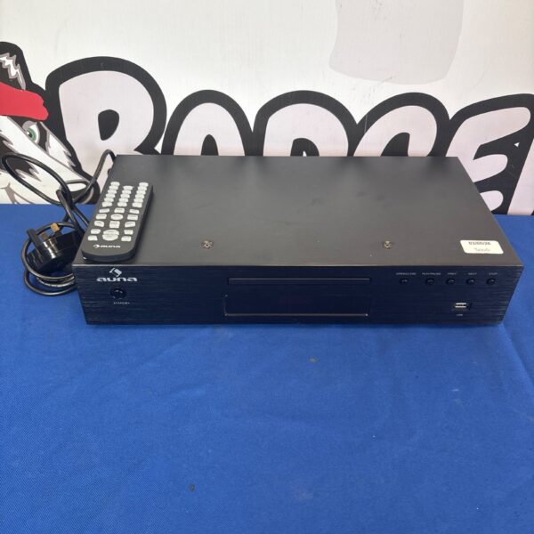 Black Auna 10005063 CD player for vintage audio systems.