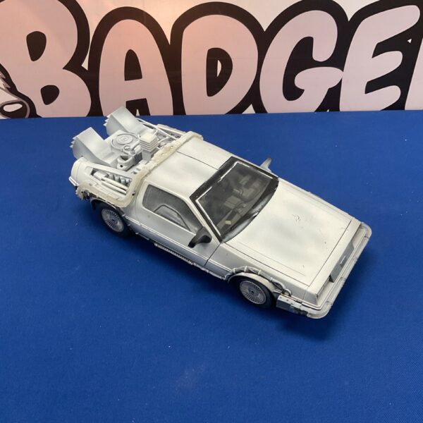 Diamond Select Toys Back to the Future DeLorean Time Machine collectible.