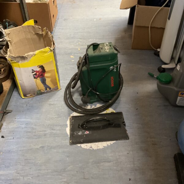 Vintage Bosch PTL 1 electric wallpaper steamer for DIY projects.