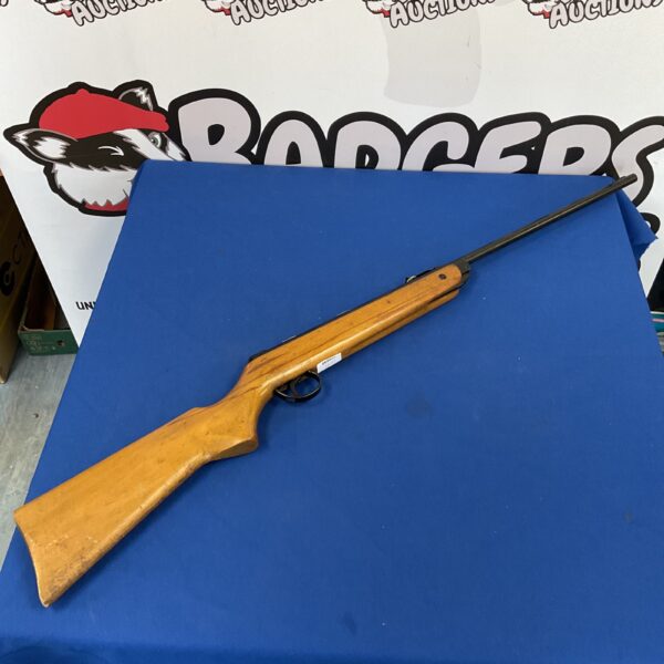 Vintage BSA Meteor air rifle with beak barrel.