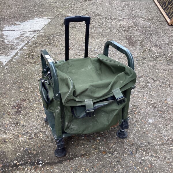CK Carp Kinetics carp fishing tackle bag with feet.