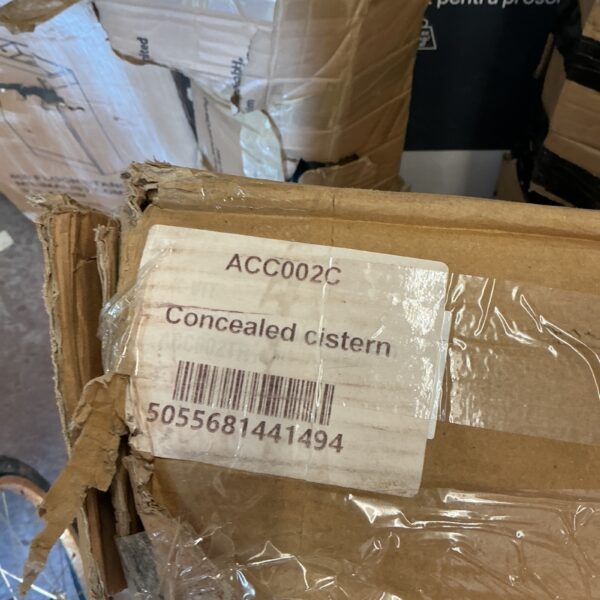 Used concealed toilet cistern, model ACC002C, for bathroom renovations.