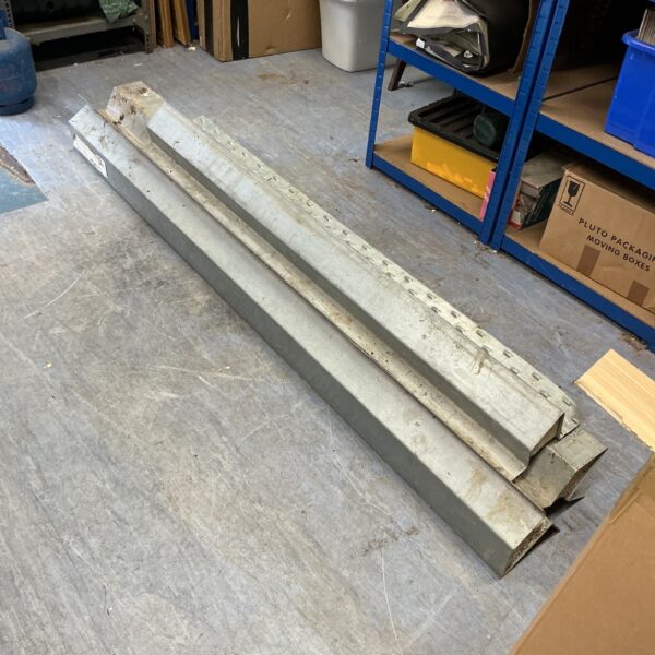 Quantity of steel reinforced concrete lintels for construction projects.