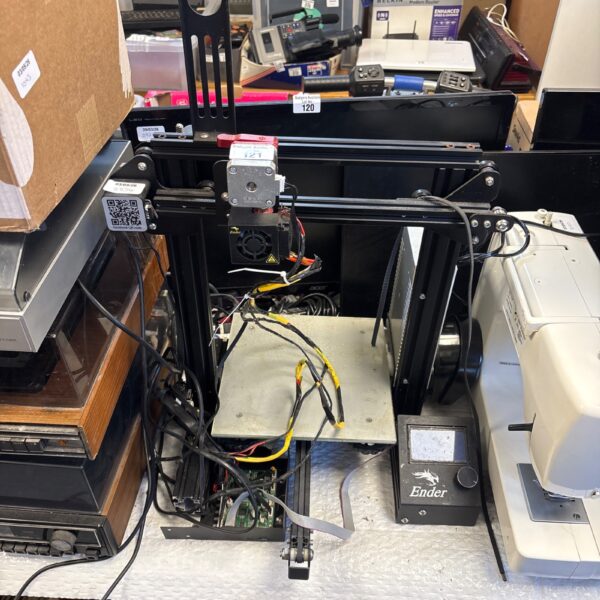 Creality Ender 3 3D printer presented as-is for repair or parts.