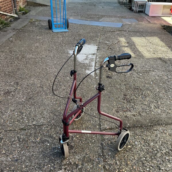 Front view of a Days walking trolley, a mobility aid.