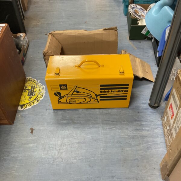 Vintage Elu electric planer MFF 80 in original carrying case.