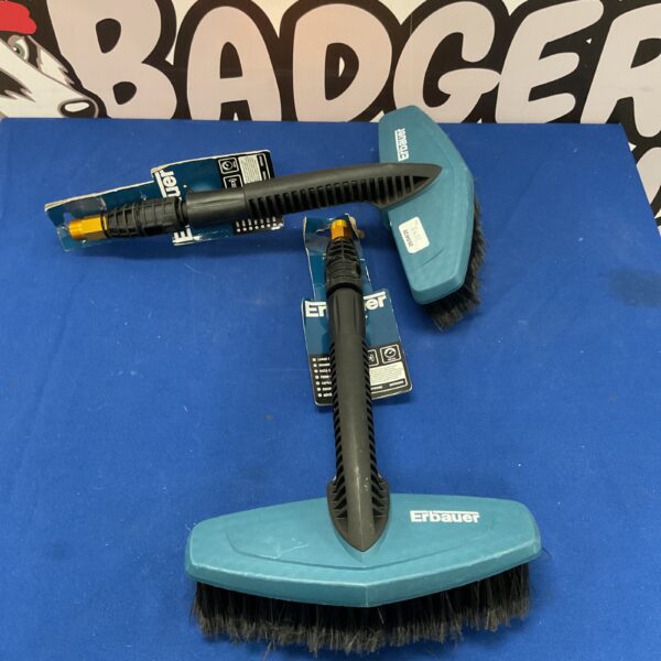 Erbauer large brush for garden and DIY cleaning tasks.