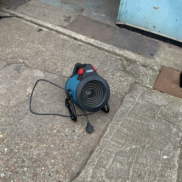 Used Erbauer space heater for workshop or garage heating.