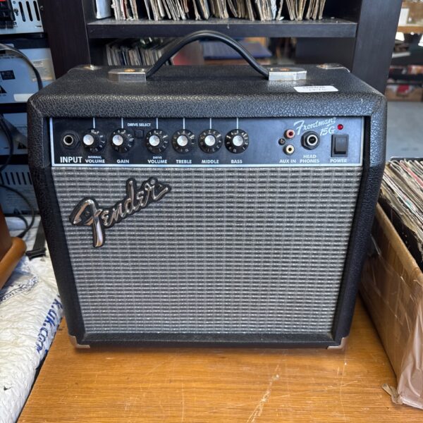 Vintage Fender 15g guitar amplifier, classic tube amp.
