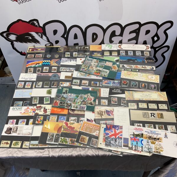 Vintage first day covers and stamps collection, Great Britain philately.