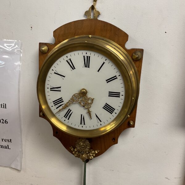 Antique French Farcots pendulum clock from around 1900.