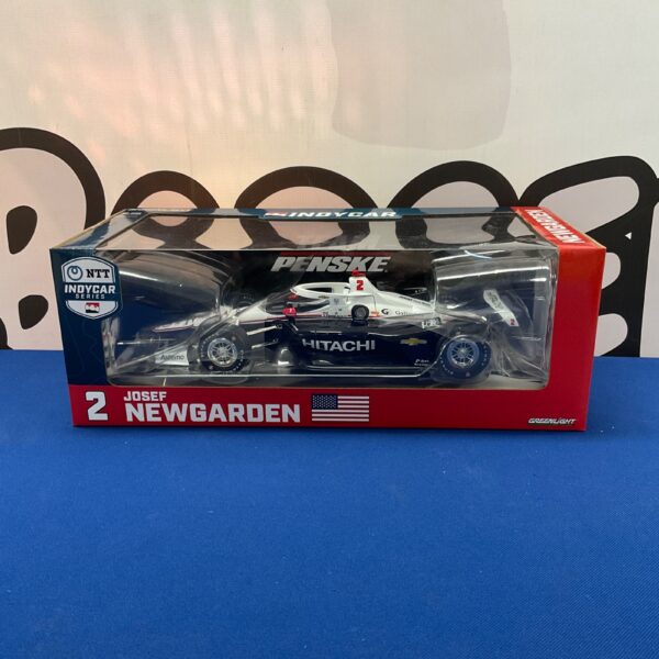GreenLight Josef Newgarden IndyCar diecast model, Penske Racing livery.