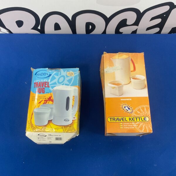 Vintage Haden travel kettle from Woolworths, retro kitchen appliance.