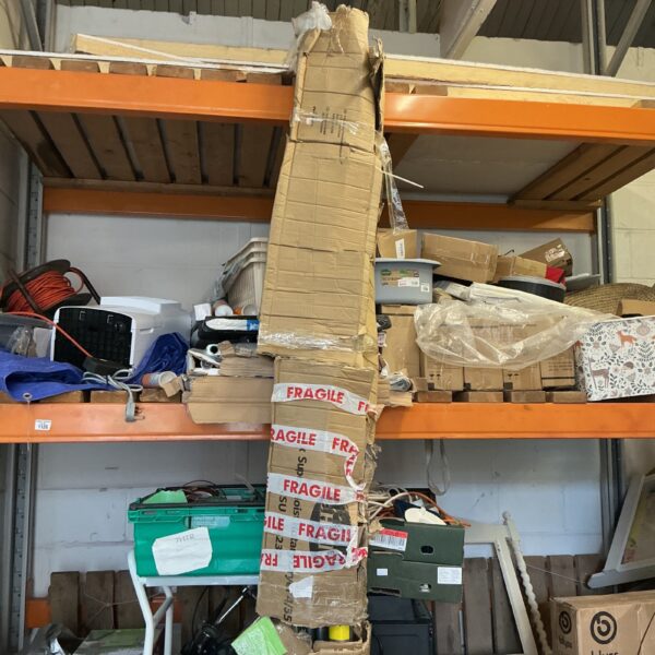 Used Hills clothes airer within a lot of items.