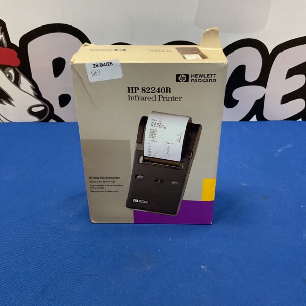 Vintage HP 82240B infrared printer, a compact 90s thermal printer.