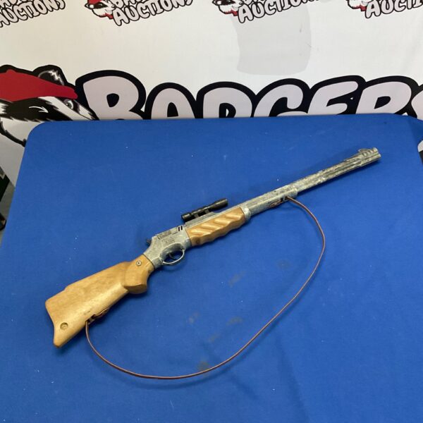 Vintage Ideal Black Panther cap gun, classic toy.