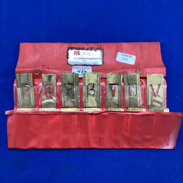 Set of RS 1in interlocking stencils