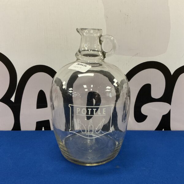 Vintage Pottle Glass Flagon