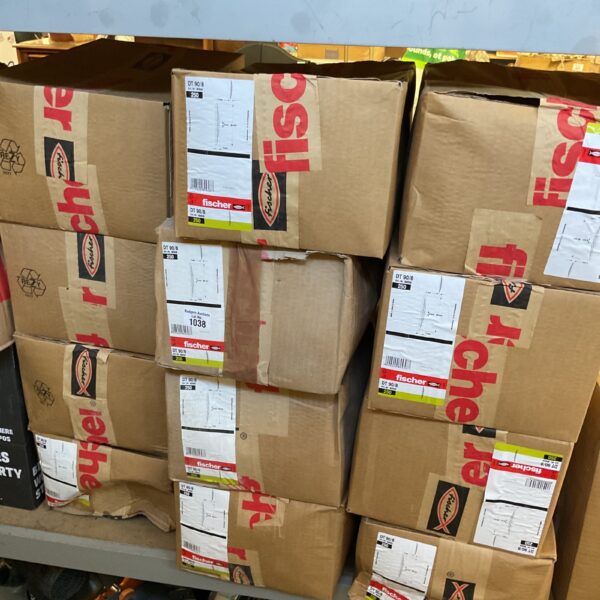 13 boxes fischer dt-90/8 dry wall insulation brackets