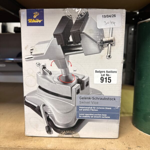 Tchibo swivel vice new in box