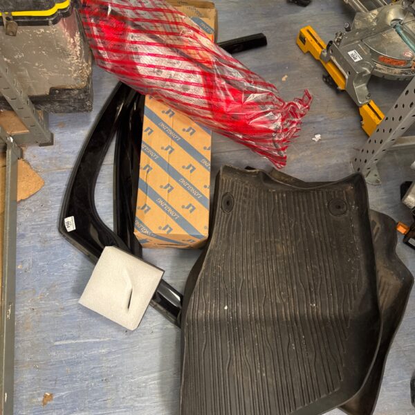 Selection of Ford transit connect parts inc wind deflectors, floor mats & new aftermarket tail light