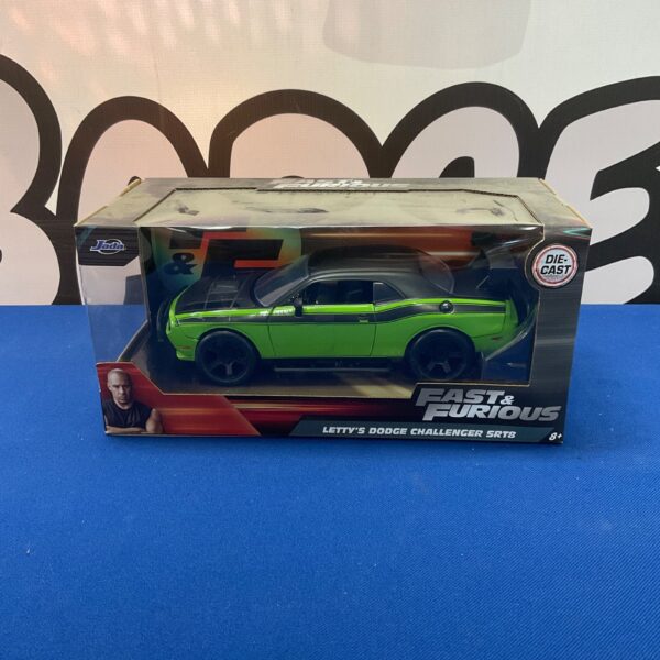 Jada Fast and Furious Letty’s Dodge Challenger SRT8 diecast model car.