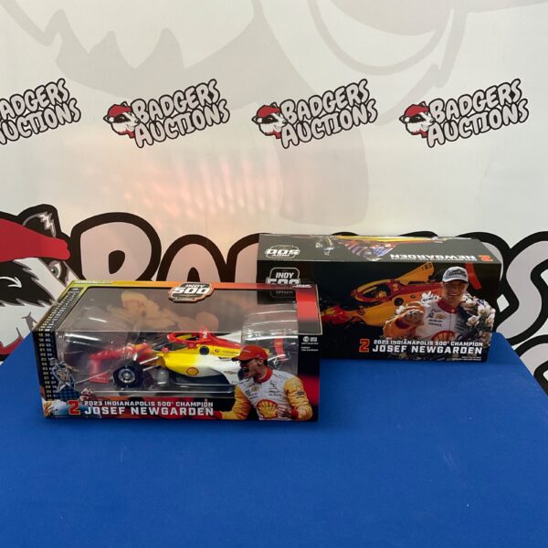 Josef Newgarden 2023 Indy 500 diecast model car by GreenLight Collectibles.